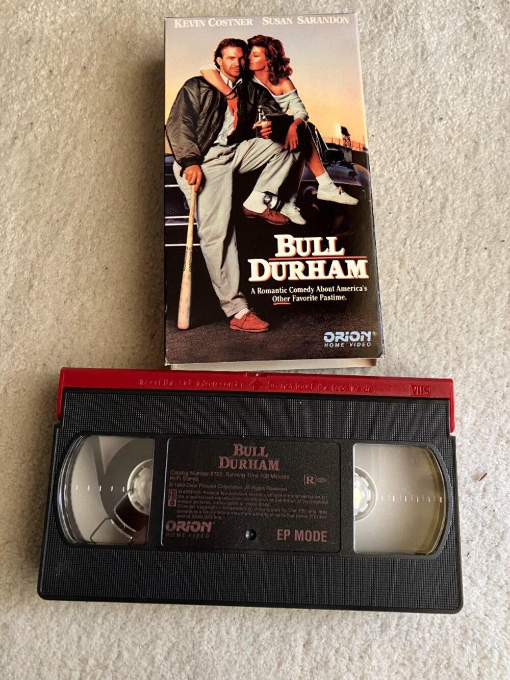 10/$20: Bull Durham VHS